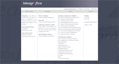 Desktop Screenshot of ideagrafica.cl